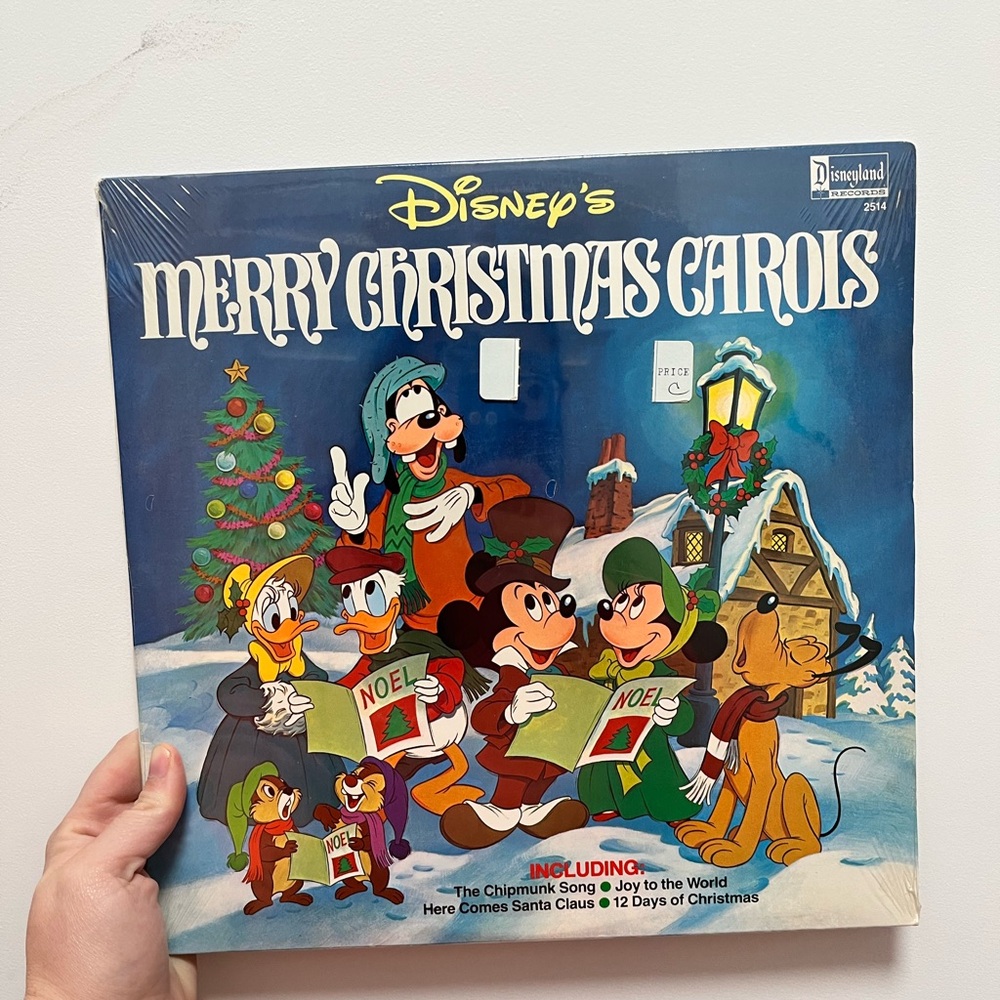 Sealed Vintage Disney Christmas Record ❤️🎄